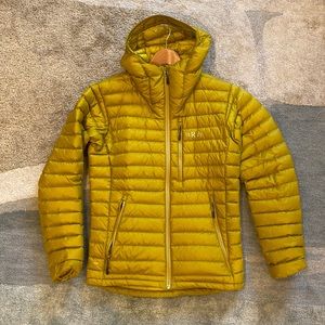 Rab Microlight Alpine Down Jacket - Sulphur Color - Men's Small